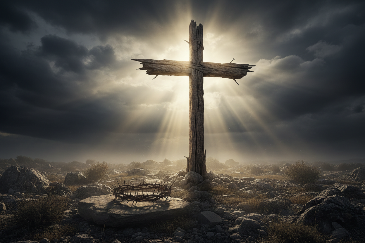 The Cross that Jesus died on